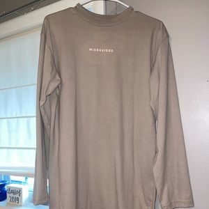 Long sleeve T shirt dress